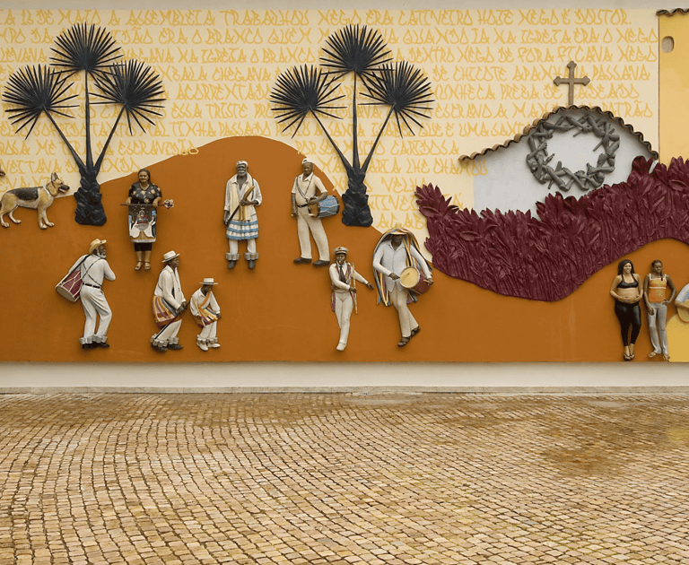 Abre a porta, John Ahearn, 2006, Da coleção de: Instituto Inhotim