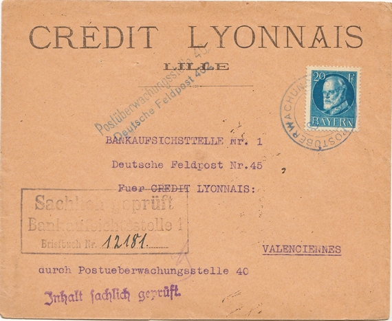 Bankaufsichtsstelle 1.