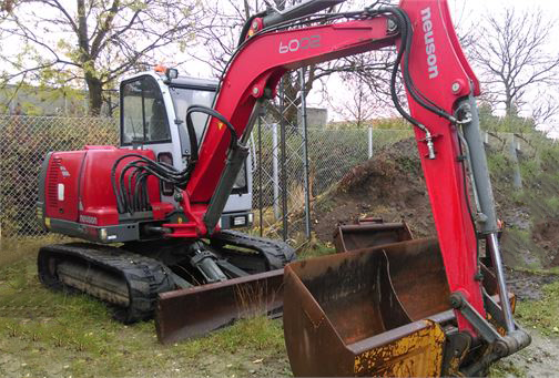 neuson 6002 1999 ekskavatorius nuoma