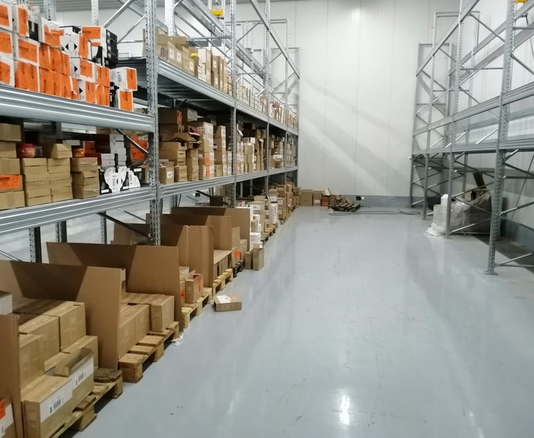 Εποξειδικό δάπεδο σε επαγγελματικό χώρο στην Αθήνα