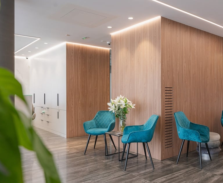 Fotografía interior de la clinica EIMEC en Barcelona