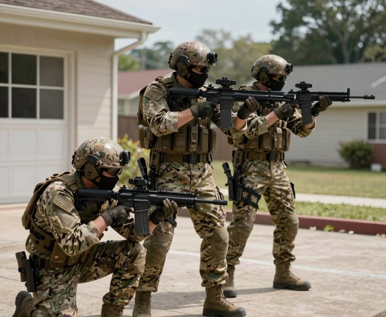 An open Bible with highlighted verses from Revelation and Jeremiah beside survival gear.