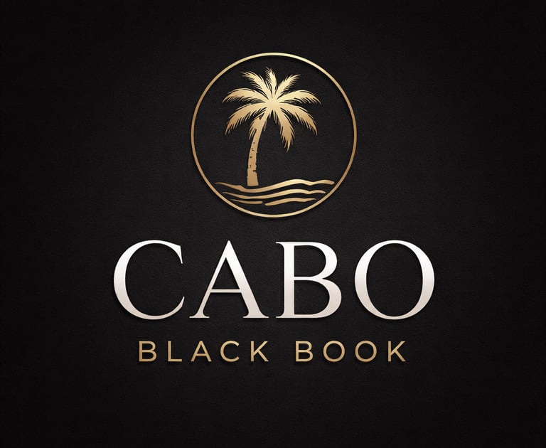 Cabo Black Book exclusive Cabo experiences brand logo