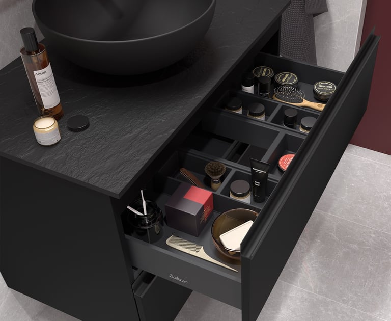 Salgar Inner Draw organiser bathroom vanity unit