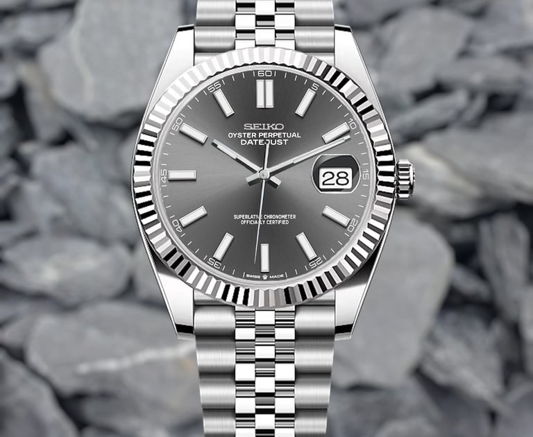 SEIKO MOD | DATEJUST Slate Dial