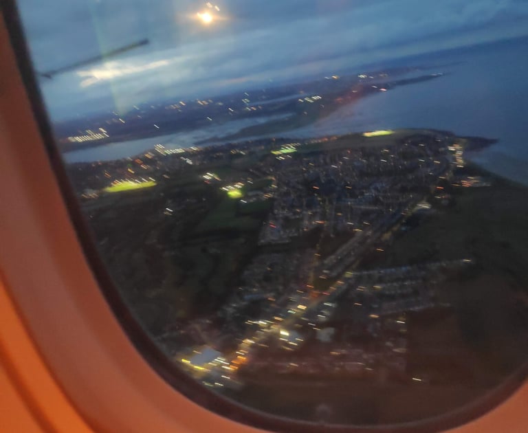 First flight of my life