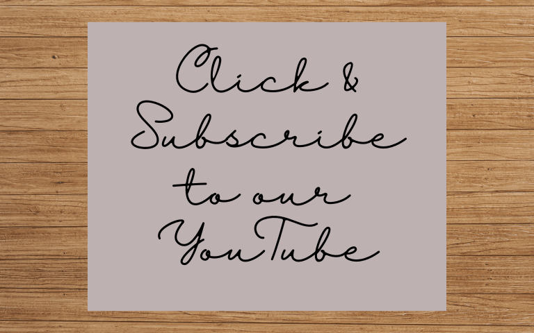 Click & subscribe to our Youtube