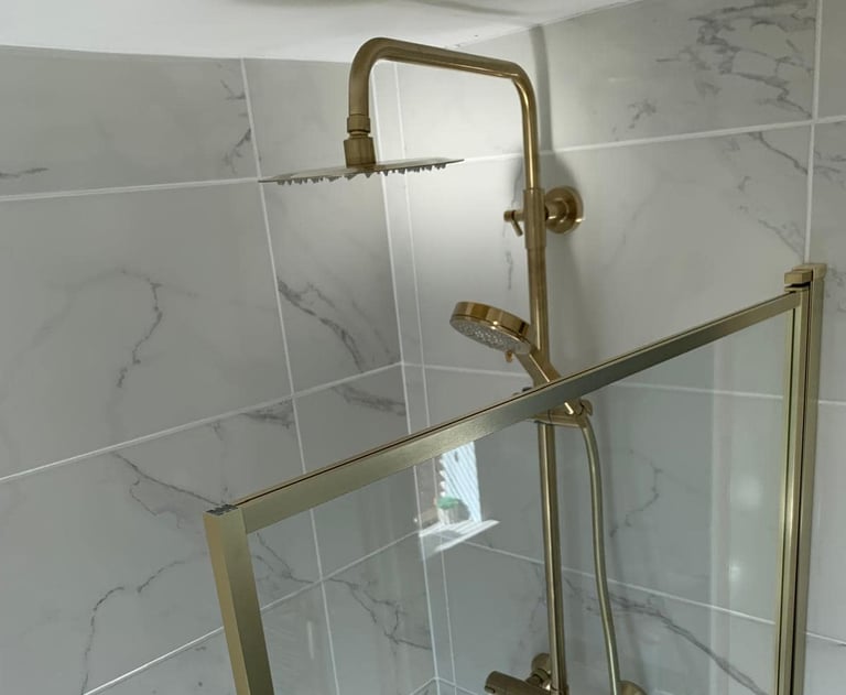 Shower repair and installation completed in Droitwich