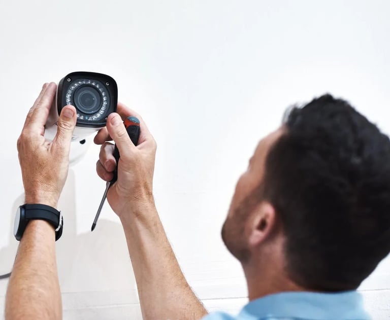 Can help with Installing security cameras for homes and businesses