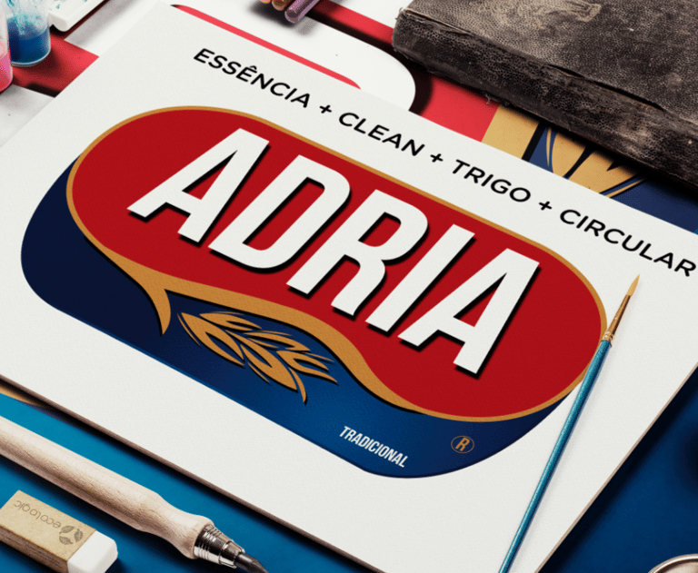 adria, projeto, branding, redesign, photoshop