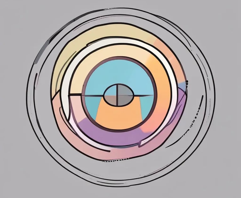a circular object with a circular object in the center about Strategy & Data Analysis Services