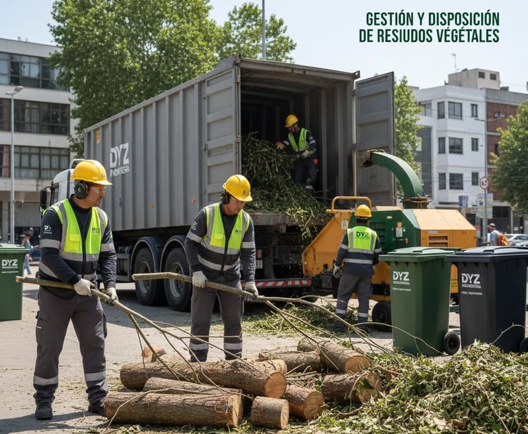 Gestión y Disposición de Residuos Vegetales -  DYZ Ingeniería