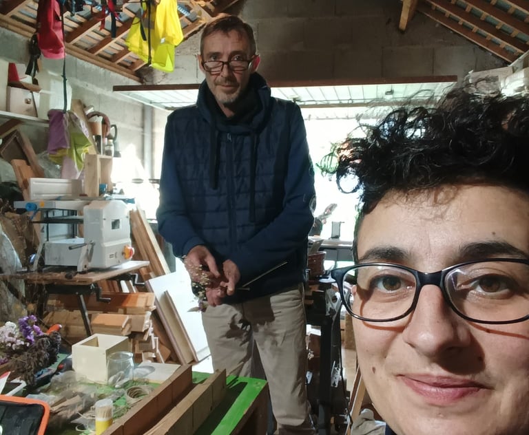 Claire et Fred de la fabrique en bois 🪵