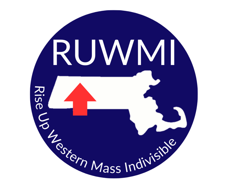 Rise Up Western Mass Indivisible Logo