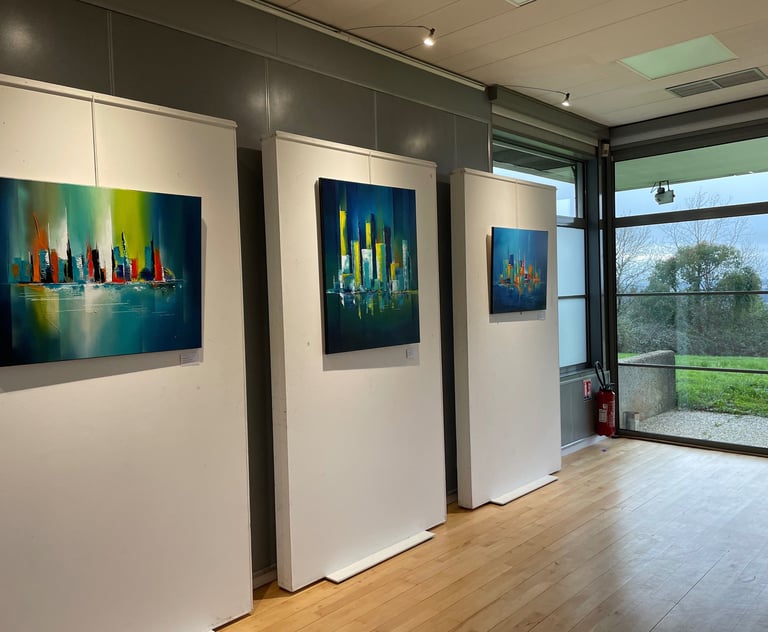 exposition de tableaux d'art
