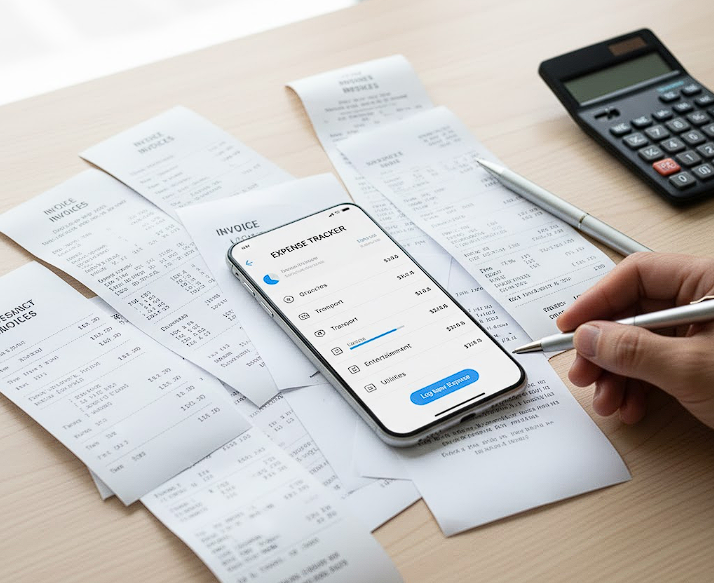 Tracking expenses for 30 days to save money and identify money leaks.