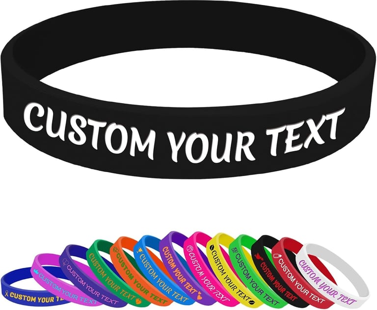 Silicone Wristbands Printing in Mumbai 