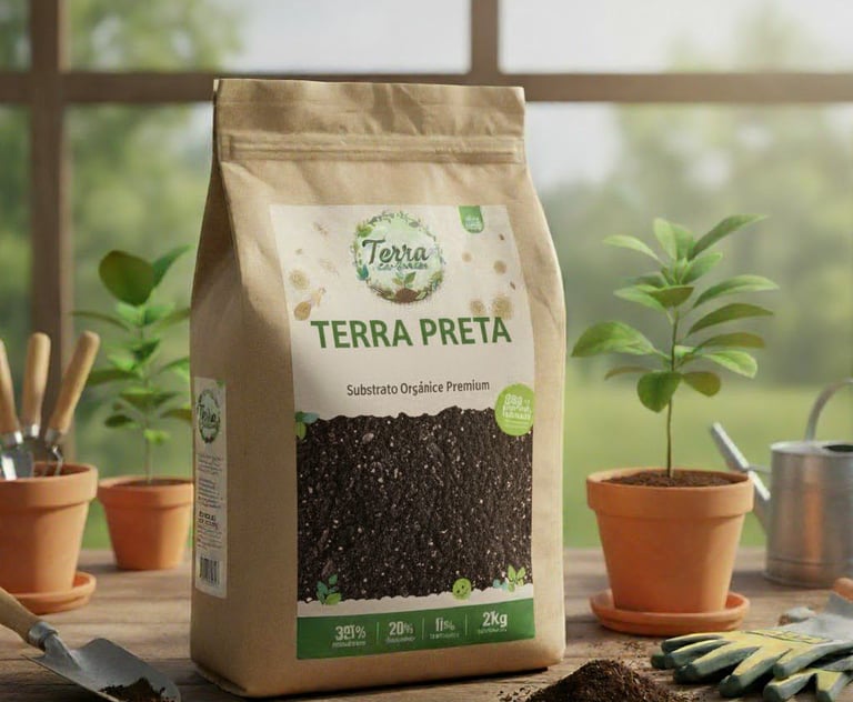 Favorece a vida do solo, estimulando microrganismos benéficos.