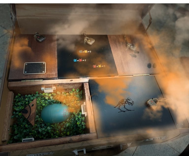 escape game dinosaure