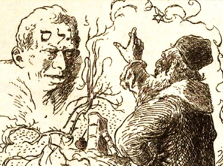 Le Golem animé par le pouvoir du Nom sacré