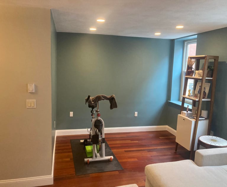 Revamp your workout routine with freshly painted walls