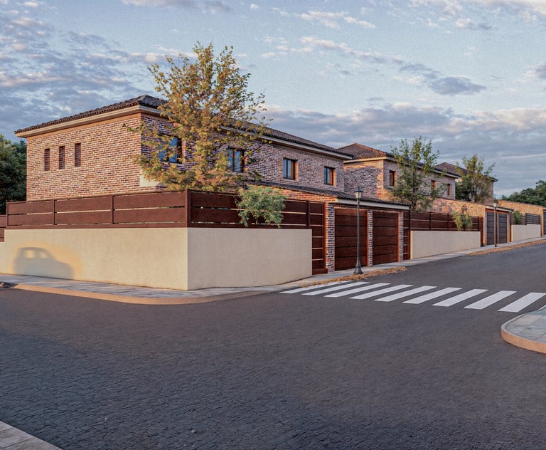 Render exterior vivienda Residencial Esperanza de Propeis