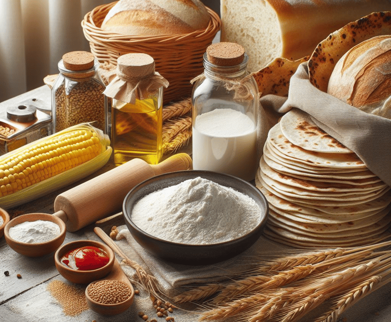 Bread and tortilla preserved by cultured dextrose and cultured wheat flour