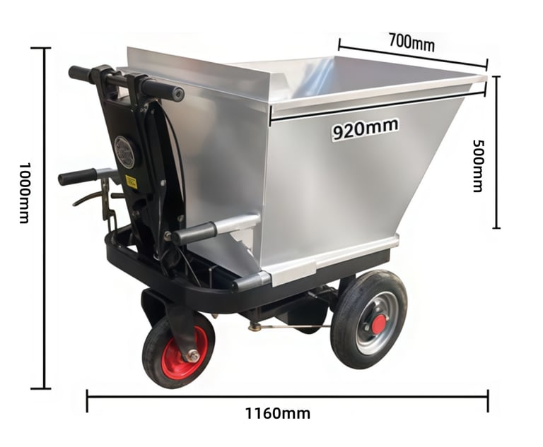  201 Stainless Steel Concrete bucket 