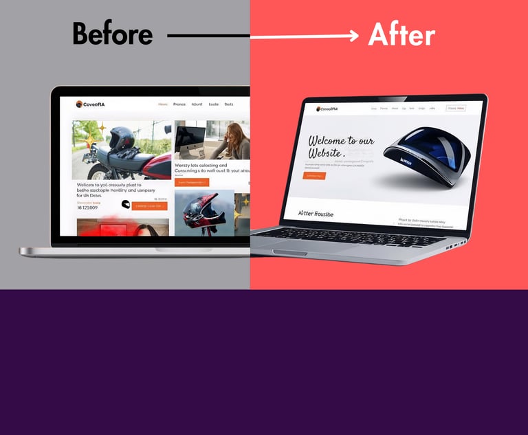 Website for product businesses