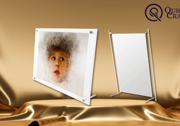 Acrylic standee frame