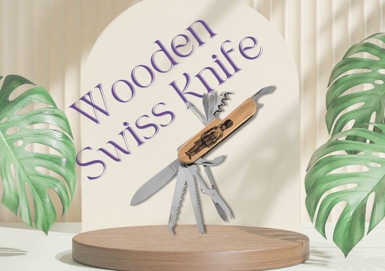 wooden swiss knife