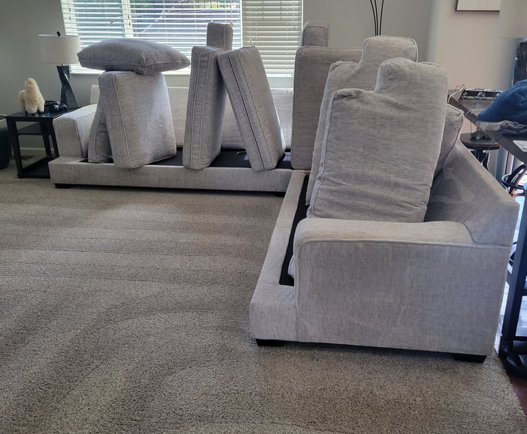 After Photo of Organic Carpet Cleaning & Organic Furniture Cleaning Results with King Organic Clean