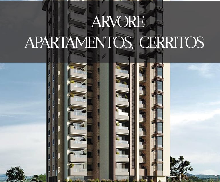 Arvore Apartamentos en Malabar, Cerritos. Proyectos Sobre Planos en Pereira