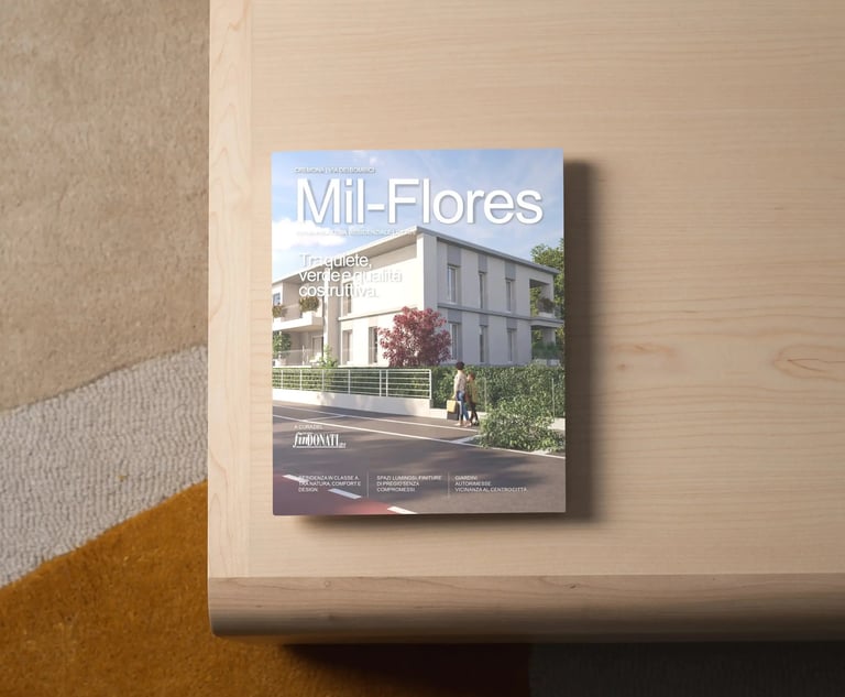 Brochure Mil-Flores Cremona: rendering palazzina Classe A Via dei Bombici