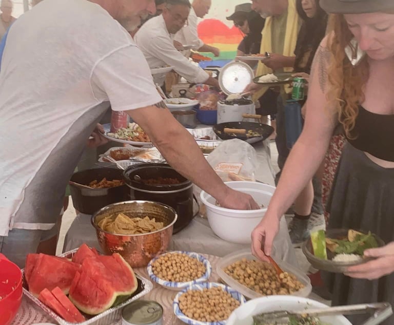 Anonymous VIllage Potluckl