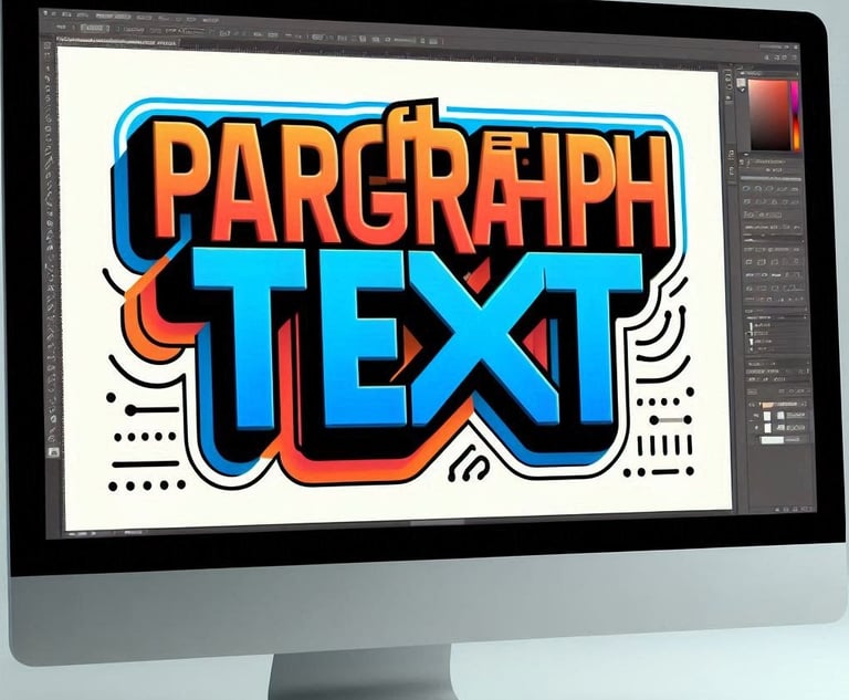 Paragraph Text in CorelDraw