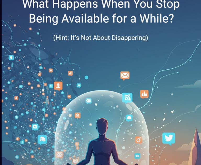 a man meditating in a snow globe