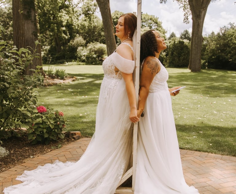 LGBTQ+ Friendly. No first look but a first touch before your big day.