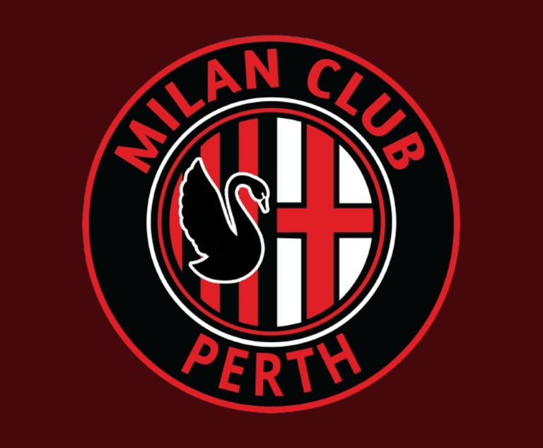 milan club logo with background