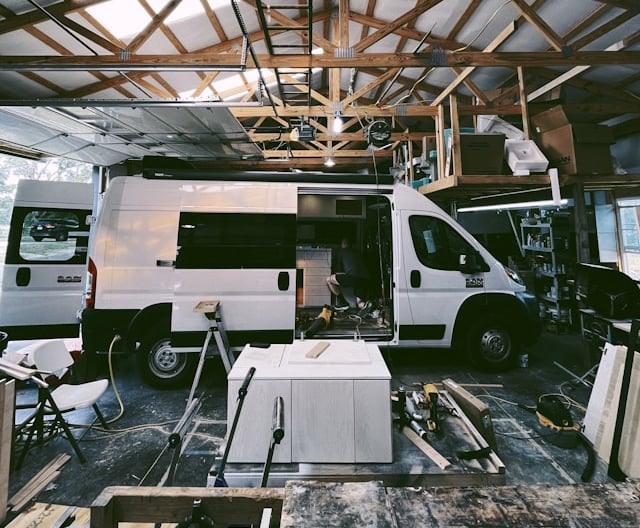 White van build