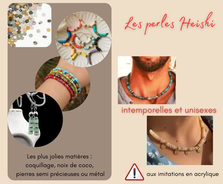 Les perles Heishi Les Couleurs de Lo