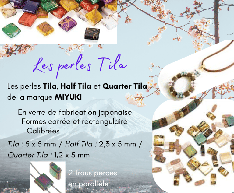 Les perles Tila Les Couleurs de Lo