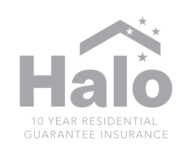 Halo logo - 10 year residential guarantee insurance