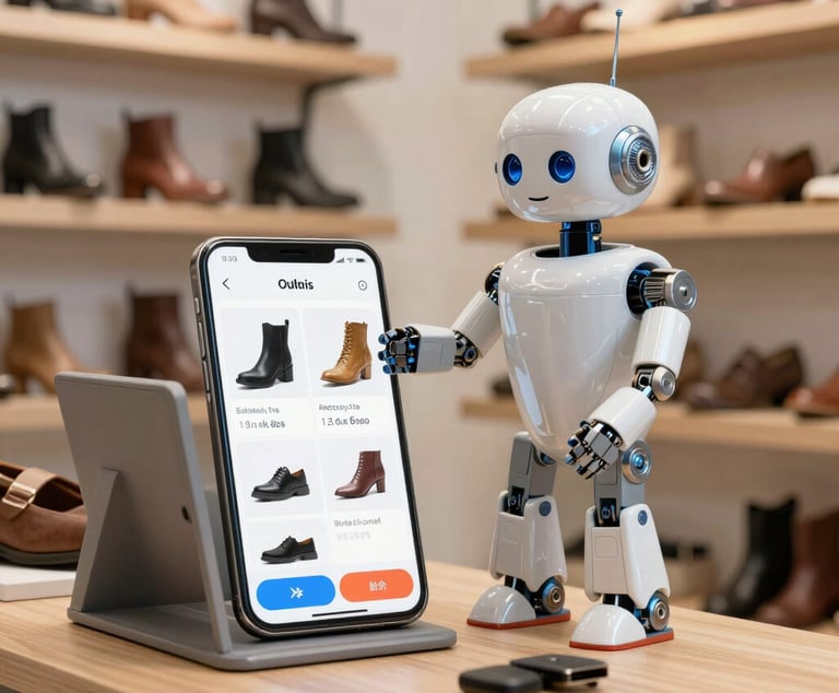 Robot atienda web e-commerce