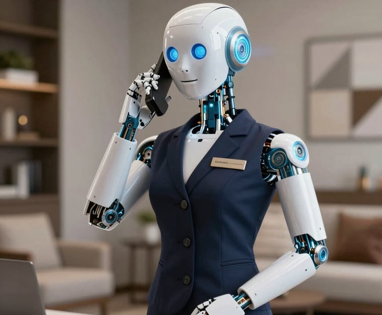 Agente de voz IA atendiendo clientes