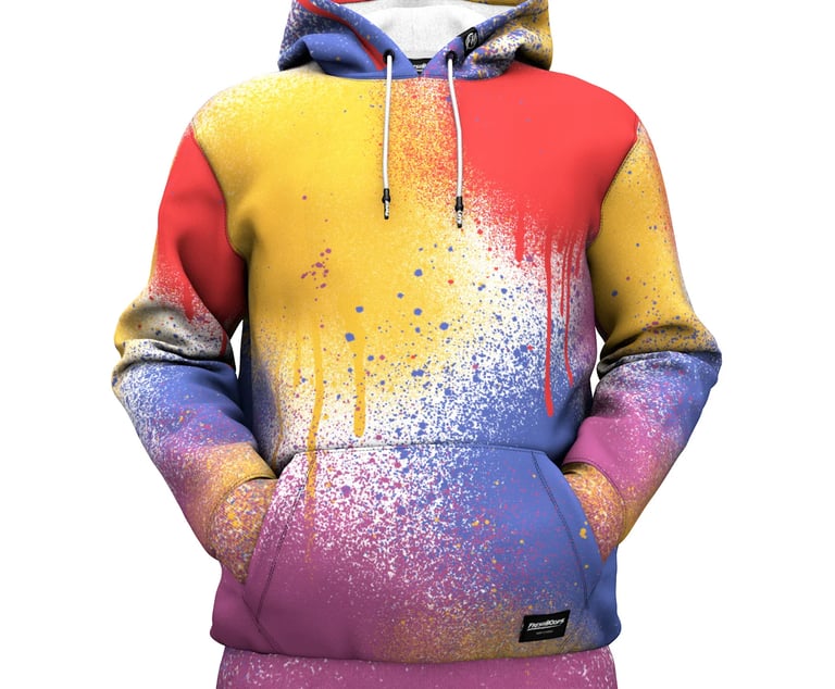 φούτερ με πλήρη ψηφιακή εκτύπωση