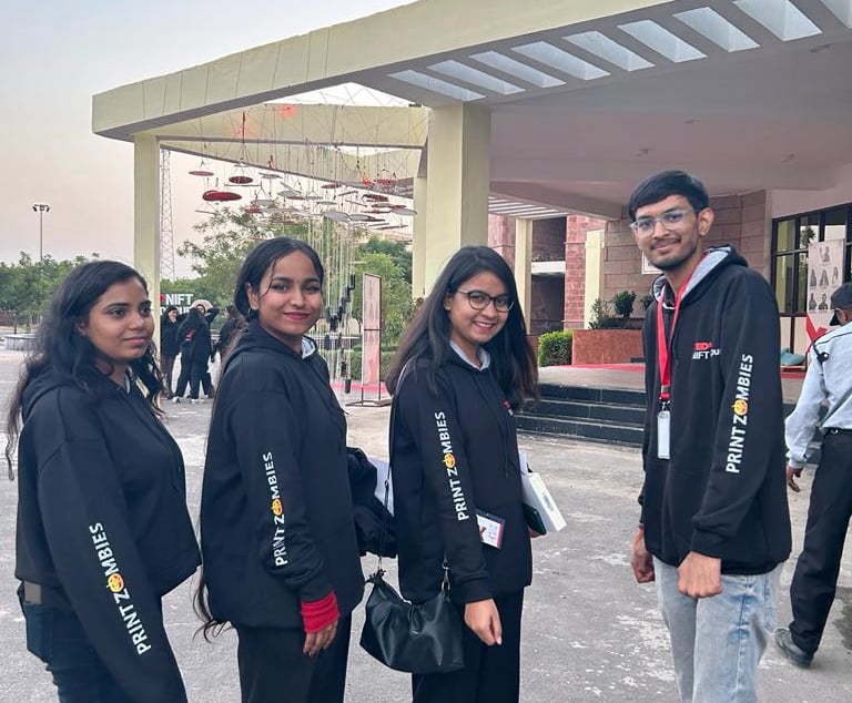 Design Students of NIFT Flaunting Print Zombies