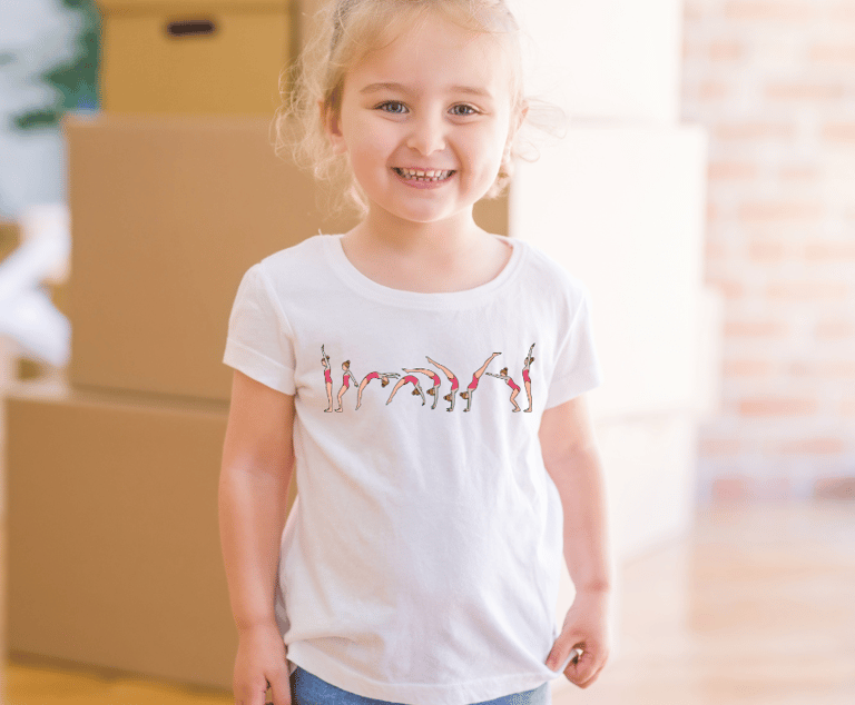 Flikflak - Cimnastik tutku tişörtü