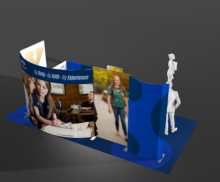 10' x 20' Perspective Back View