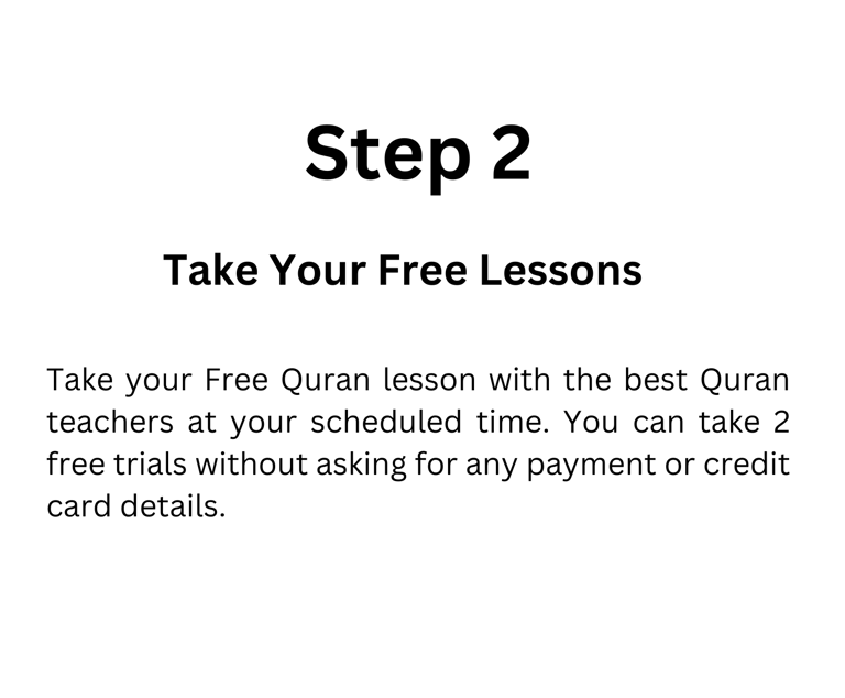 Take your free lessons